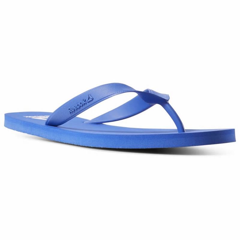 Papuci Reebok Cash Flip Barbati Albastri/Albi Romania FL2927WV